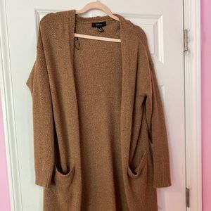 Brownish Forever 21 cardigan